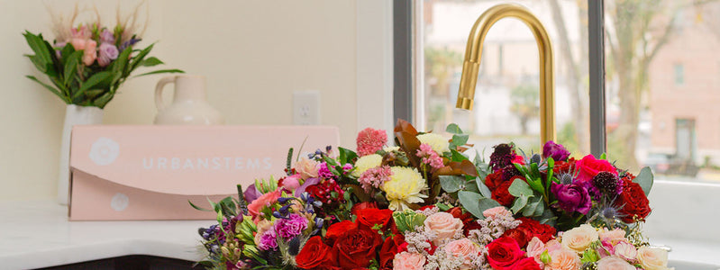 Dried flowers for Valentine's Day