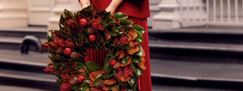 How to Care for Your Holiday Wreath