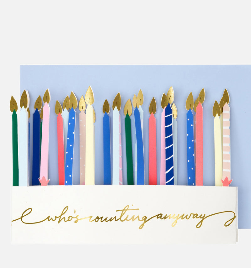 Candle Birthday Card