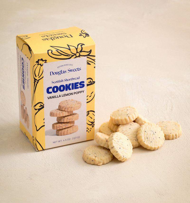 Douglas Sweets Vanilla Lemon Poppy Cookies