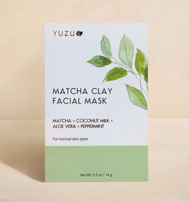 Yuzu Matcha Clay Facial Mask