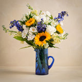 The Picket Fence with Moroccan Glass Pitcher