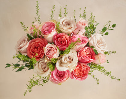 The Mother's Day Roses with Haven Vase