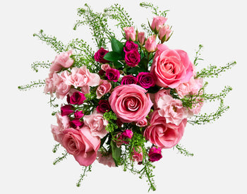 The Pretty In Pink with Rose Quartz Vase