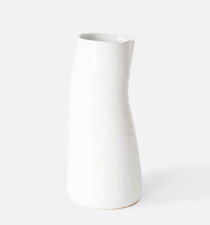 White Tegan Vase